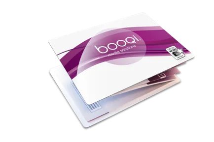 BooQi with BooQi logo and flow at the cover
