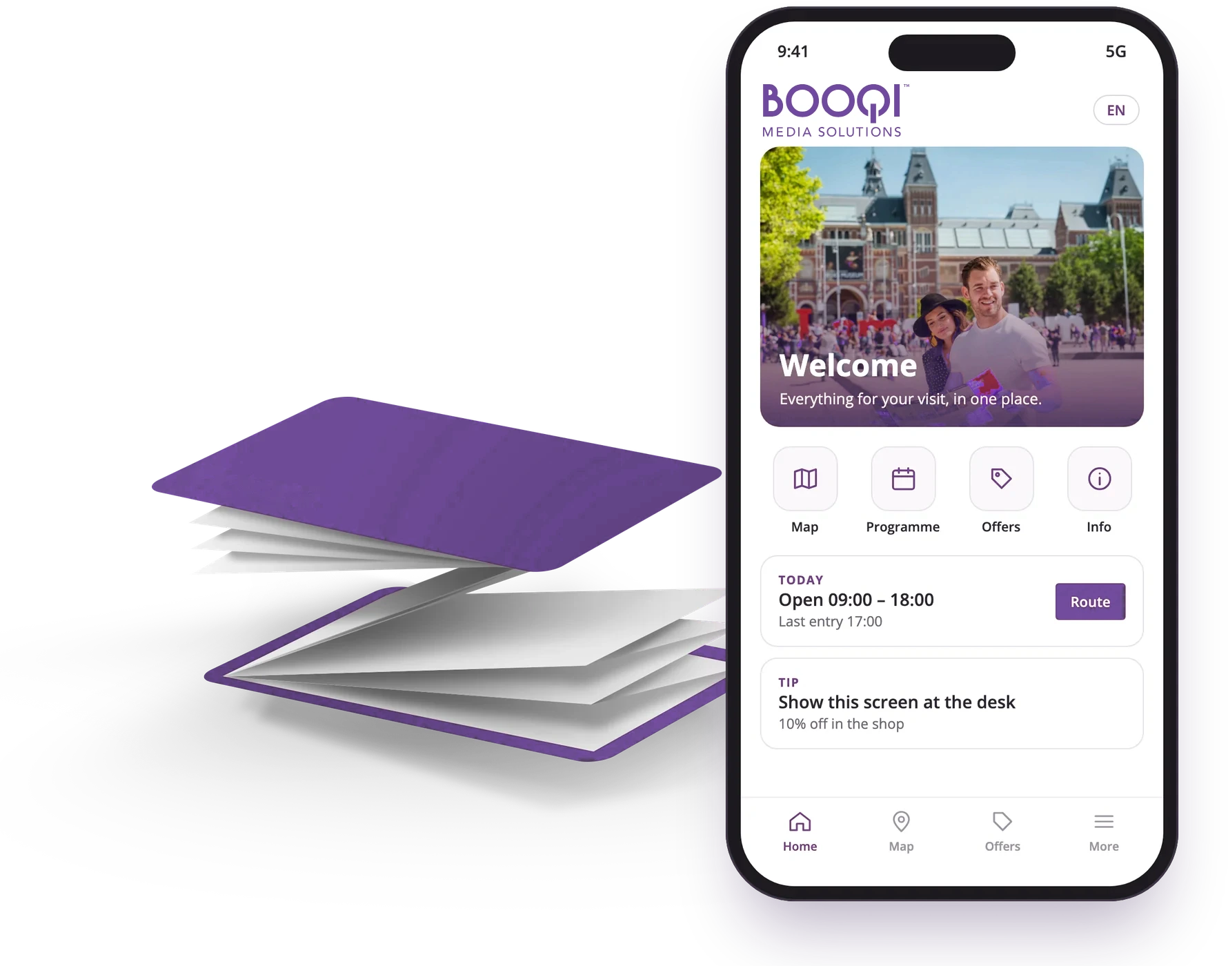 Booqi and the BooqiConnect app